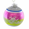 Christopher Radko 4.25 In Snowman Ski Flocked Ball Shiny Brite Vintage Inspired Tree Ornaments - 2 of 4