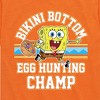 Boys' - SpongeBob Squarepants - Bikini Bottom Egg Hunting Champ Short Sleeve Graphic T-Shirt - 2 of 4