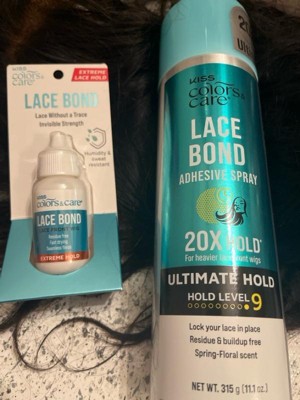 Kiss Products Color Care Lace Bond Hair Spray Ultimate Hold 11.1