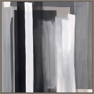 30" x 30" Between The Layers II by Sydney Edmunds Framed Canvas Wall Art Print - Amanti Art: Modern Lithograph, Polystyrene Frame - 1 of 4
