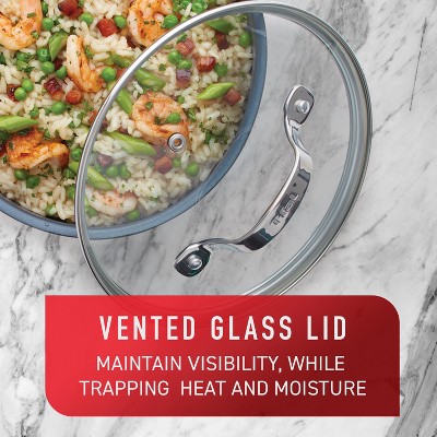 T-fal 12-Piece Platinum Nonstick Aluminum Cookware Set with Induction Base