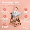 hauck Alpha+ Grow Along Wooden High Chair Seat - 2 of 4