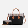 MKF Collection Brynlee Color-Block Women’s Tote Bag with Wallet by Mia K - 2 of 4