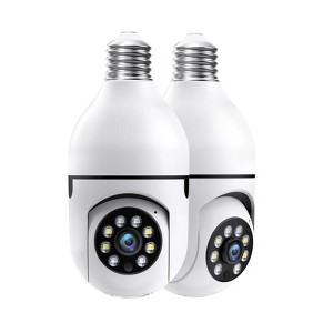 Itopfox 2K Light Bulb Security Camera with 5G&2.4G WiFi, 360°PTZ Coverage, Color Night Vision, Two-Way Talk, Motion Detection for Indoor/Outdoor Home - 1 of 4
