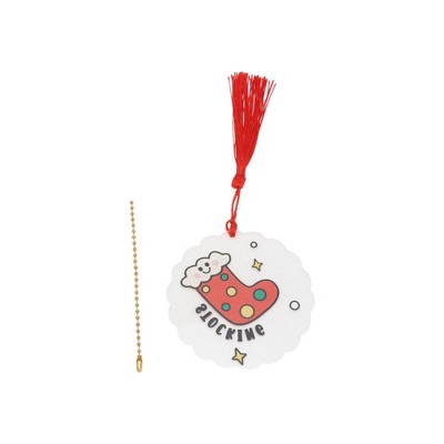 Unique Bargains Christmas Bookmark Acrylic Colorful 3.11