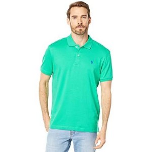 U.S. Polo Assn. Men's Solid Interlock Shirt - 1 of 1