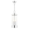 Livex Lighting Hillcrest 3 - Light Pendant in  Polished Chrome - 3 of 4