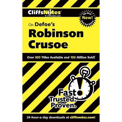  Defoe's Robinson Crusoe - (Cliffsnotes Literature Guides) by  Cynthia C McGowan (Paperback) 