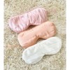 100% Silk Mulberry Silk Eye Mask - Black - 2 of 4