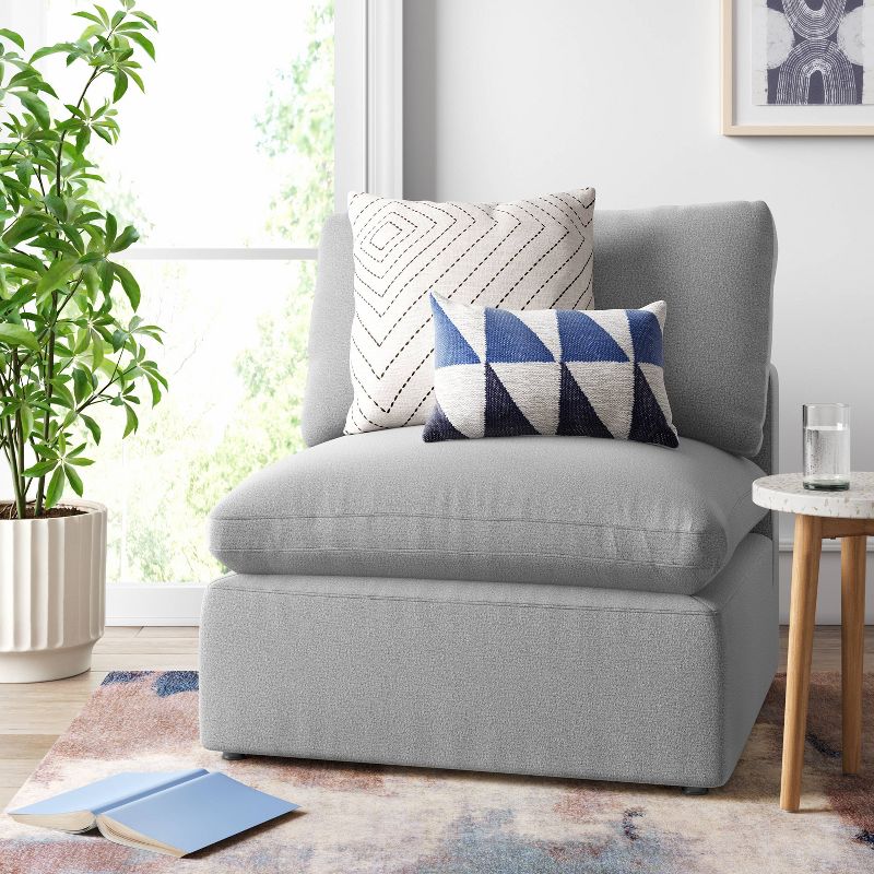 Allandale Modular Armless Sectional Sofa Chair - Threshold™, 3 of 10