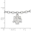 Black Bow Jewelry Sterling Silver Texas A&M Aggies NCAA Anklet 9 Inch - 2 of 4
