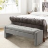 Jaime 55.1" Wide Storage Bench | ARTFUL LIVING DESIGN - 3 of 4