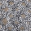 HomeRoots 18" Natural and Gray Wool Cotton Blend Cube Geometric Pouf Ottoman - 3 of 4