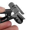 Unique Bargains Office Stationery Metal Documents Papers Clamps Binder Bulldog Clip Black 4pcs - 2 of 3