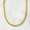 Pure Collection by Ross-Simons Italian 5mm 18kt Gold Vermeil Bead Necklace - 4 of 4