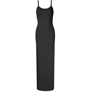 Coolmee Womens Plus Size Summer Floral  Dresses Short Sleeve Wrap V Neck Formal Wedding Guest Maxi Dress with Belt - 1 of 4