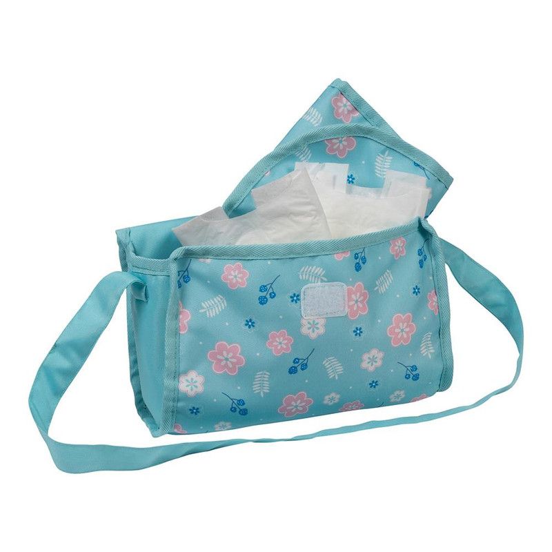 Adora Baby Doll Diaper Bag - Flower Power Diaper Bag with Baby Doll Accessories, 2 of 6