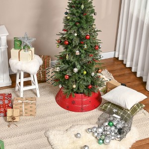 Whisen Christmas Tree Collar, Steel Tree Ring Skirt, Home Xmas Decoration for Christmas Tree - 1 of 4
