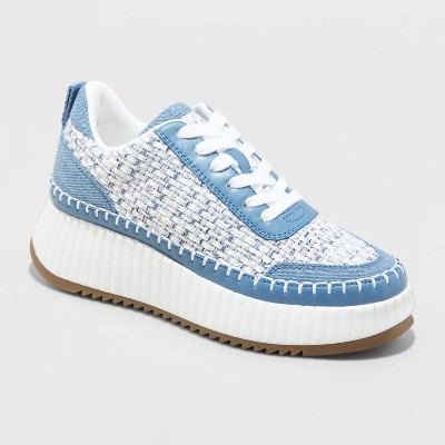 Women's Persephone Sneakers - Universal Thread™ Blue Denim 9.5 : Target