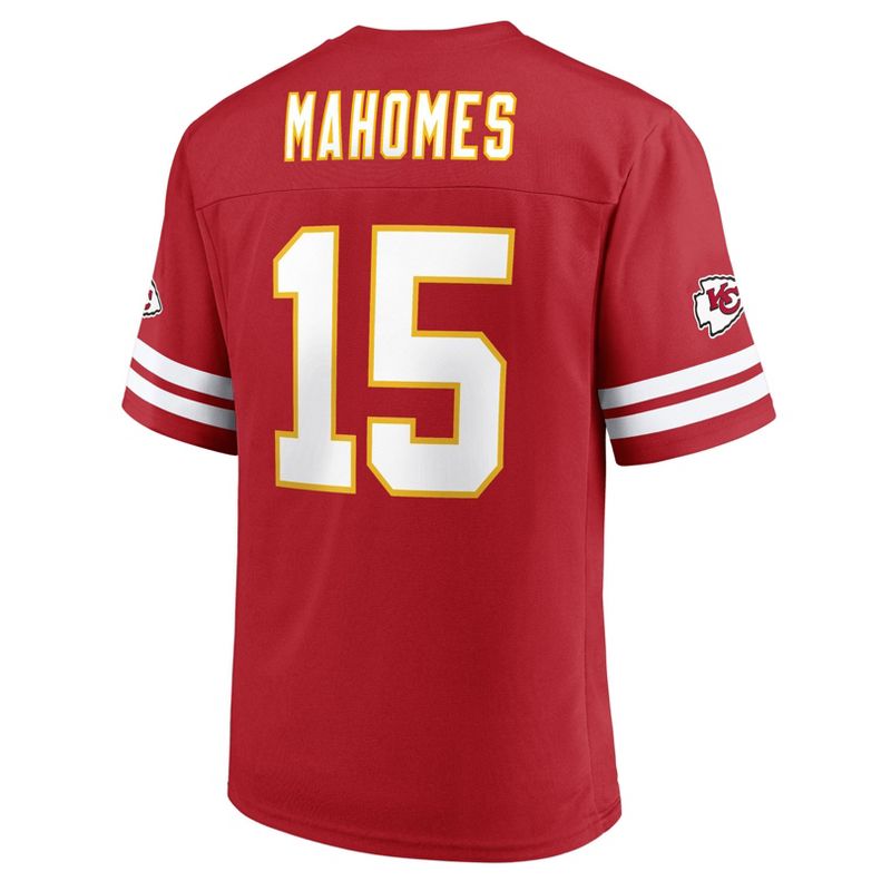 NFL Kansas City Chiefs Mahomes #15 Men&#39;s V-Neck Jersey, 3 of 4