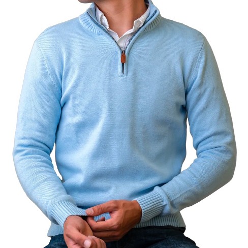 Hope & Mens' Half Zip Pullover Sweater (baby Half Zip, Small) : Target