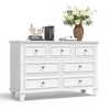 Dresser for Bedroom, 7 Drawer Dresser, Wooden Chest of Drawers with Deep Drawers, 47" Long Dressers TV Stand, Modern Dressers Organizer - 3 of 4