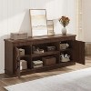 Farmhouse TV Stand for 75/80 Inch TVs, Long Entertainment Center w/ Storage Drawer &OpenShelf, Television Consoles Stands for living room - 3 of 4