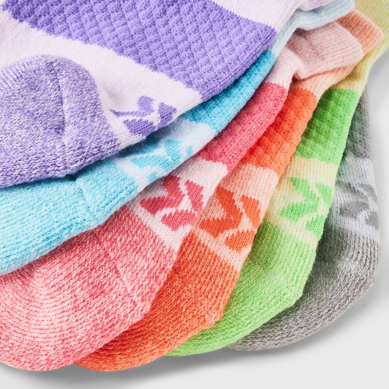 Kids' 6pk No Show Socks - All In Motion™, 4 of 5