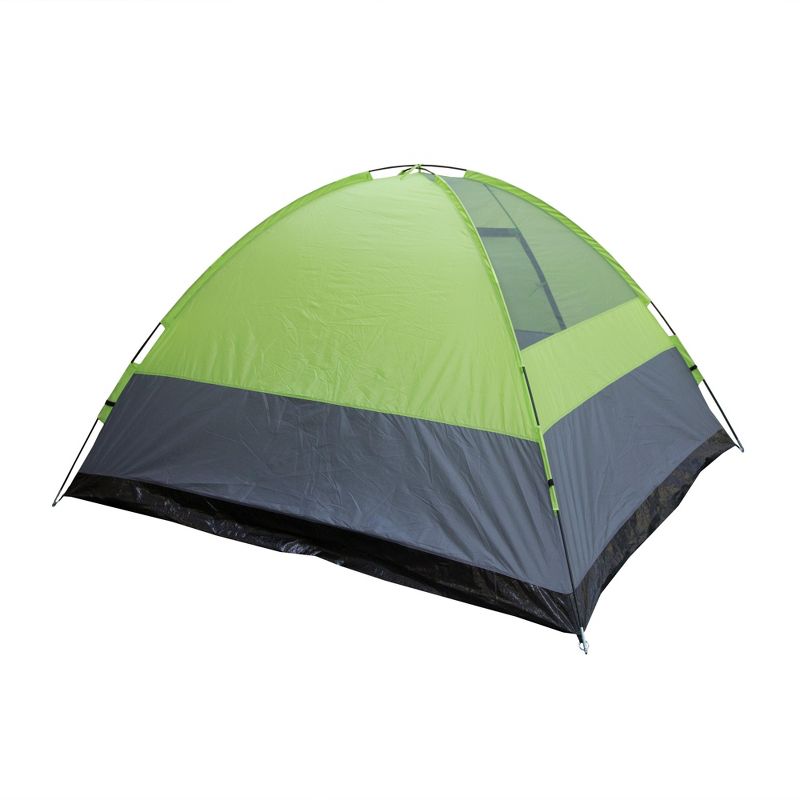 Stansport Cedar Creek 4 Person Dome Tent Lime/Gray, 3 of 17