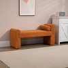 Boucle Bench,Upholstered Bench,Shoe Bench,Modern Ottoman Bench,Vanity Stools,End Of Bed Bench,Footrest For Bedroom,Living Room,Hallway-Cuddlewood - 2 of 4