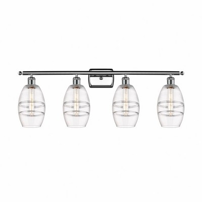 Vaz - 4 Light Bath Vanity In Industrial Style-9.13 Inches Tall and 35.88 Inches Wide