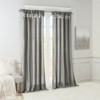 DSVIMOY Curtain Panels, Twist Tab Lined Window Curtain Panel, Charcoal, 108"*50"*0.13" - 4 of 4