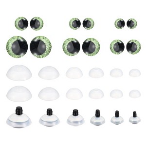 Unique Bargains DIY Craft Decoration Realistic Doll Eyes 56 Pcs 0.55"-1.18" - 1 of 4