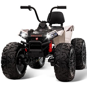 Kids ATV Car, 24V Ride on Toy 4WD Quad Electric Vehicle, 4x80W Powerful Engine - 1 of 4