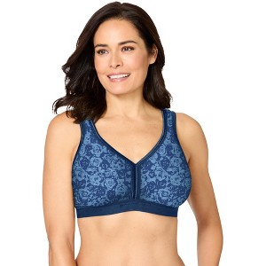 Comfort Choice Wireless Back-Close Lounge Bra - 1 of 4