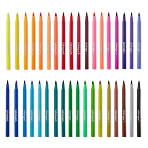 KINGART Watercolor Brush Markers 36 Colors - 1 of 4