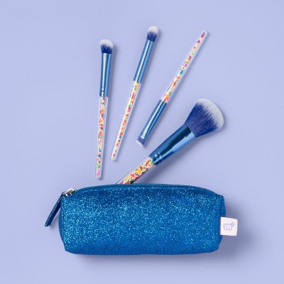 Unique Bargains Makeup Brushes Sets 4 Pcs : Target