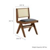 Modway  Thera Dining Side Chairs Set of 2 in Walnut Black - 3 of 4