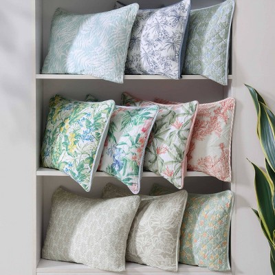 Blue Cotton Reversible Full Quilt Set