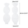 INSPIRE CHIC Women's Lace Floral Pearl Bowknot Polka Point Arm Fingerness Length Sleeves for Elegant Bridge Wedding Gloves 1 Pair - 2 of 4