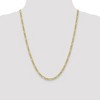 Black Bow Jewelry 4.75mm 10k Yellow Gold Hollow Figaro Chain Necklace - 2 of 4