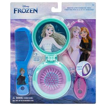 Disney Frozen Pop-Up Hair Brush & Mirror Set