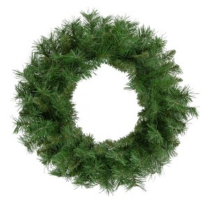 Northlight Chatham Pine Artificial Christmas Wreath, 24-Inch, Unlit - 1 of 4