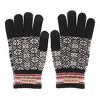 Clear Creek Women's Knit Jacquard Winter Texting Glove - 3 of 3