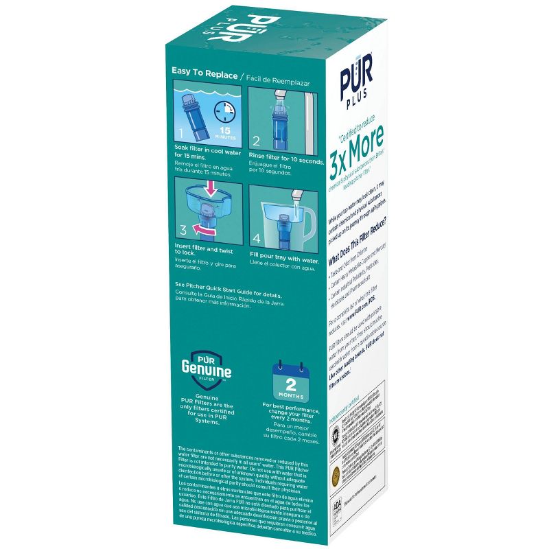 PUR PLUS Water Pitcher Replacement Filter - CRF950Z1A, 5 of 13