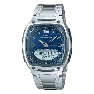 Casio Men's Analog-Digital Sport Watch with Blue Dial - AW-81D-2AV - 1 of 2