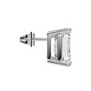 Pompeii3 2Ct TW Emerald Cut Diamond Studs 14k Gold Lab Created - 3 of 4