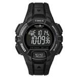 Men's Timex Ironman Rugged 30 Lap Digital Watch - Black T5K793JT