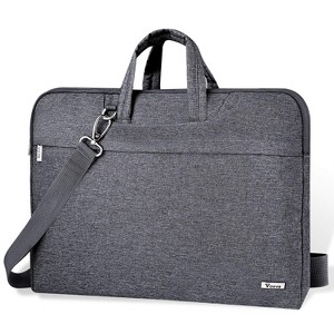 Laptop Bag 17  Inch Water-resistant Laptop Sleeve Case with Shoulder Straps & Handle - 1 of 4