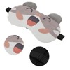 Unique Bargains Soft Cartoon Sleep Mask Laughing Khaki 1 Pc - 3 of 4